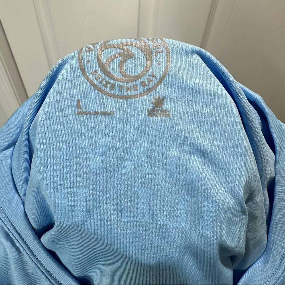VAPOR APPAREL I’d rather be fishing BLUE long sleeve shirt 50+ sun protection L - Picture 6 of 12